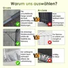 Garagetent 244x241x217 cm van 170 g/m² PE, waterdicht en Productafbeelding-voorbeeld 6