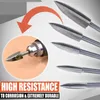 5 pièces/kit d'outils de gravure sur bois Fraise racine Voir les images du produit 5