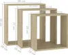 VidaXL 326719, MDF-Platten, Holz, 3 Stück(e) Produktbild-Vorschau 17