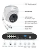 ZOSI 2,5K PoE Überwachungskamera Aussen Set, 8CH 5MP NVR Produktbild-Vorschau 8