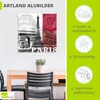 ARTland Wandbild Alu für Innen & Outdoor Paris Größe: 70x70 Produktbild-Vorschau 3