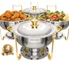 Podgrzewacz Do Potraw Vevor Chaffer Z 4 Pojemnikami Stal Podgląd zdjęcia produktu 1