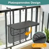Faziango Balkonhängetisch ,Gartentisch klappbar, Hängetisch Produktbild-Vorschau 4