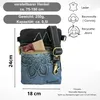 Sunsa Damen Umhängetasche. Nachhaltige Tasche aus Canvas Produktbild-Vorschau 3