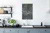 MuchoWow® Poster Deutschland - Blau - Karlsruhe - Stadtplan Produktbild-Vorschau 3