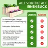 Stufenbeet mit 2 Stufen aus Kiefer natur Pflanzkasten Produktbild-Vorschau 7