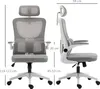 Krzesło biurowe Vinsetto, ergonomiczne krzesło biurowe z Podgląd zdjęcia produktu 3