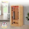 Artsauna Infrarotkabine Kiruna90 mit 4 Vollspektrum- & 3 Produktbild-Vorschau 7