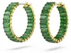 Swarovski Uni Matrix Creolen Grün Gold‑Tone 5658651 Produktbild-Vorschau 3