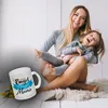 Einen Engel ohne Flügel nennt man Mama Glas Tasse mit Produktbild-Vorschau 3
