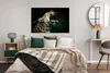 MuchoWow® Poster Panther - Schwarz - Zähne 120x90 cm - Produktbild-Vorschau 4