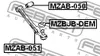 Febest Mzab-051 Produktbild-Vorschau 2