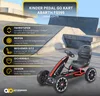 Miweba Pedal GoKart Abarth | Tretauto - Tretfahrzeug - Produktbild-Vorschau 2