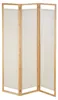 relaxdays Ekran brązowy, biały 120,0 x 170,0 cm Podgląd zdjęcia produktu 10