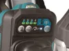 A close-up view of the control panel of a power tool, showing indicator lights and mode selection buttons. Produktbild-Vorschau