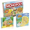 Animal Crossing Spiel 3er Set: Monopoly + Match + Puzzle Produktbild-Vorschau 1
