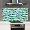 Coloray Spritzschutz aus Glas 140x70  Wandkunst Produktbild-Vorschau 2