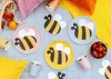 Bienenservietten, 16x15 cm, Mix (1 Packung / 12 Stk.) Produktbild-Vorschau 4