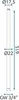 A technical drawing or diagram of a product with dimensions and specifications. Produktbild-Vorschau