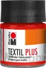 Textil plus - Zinnoberrot hell 030 50 ml. Produktbild-Vorschau 1