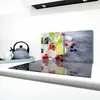 Herdabdeckplatten 2x40x52 Glaskeramikfeld 2-Teilig Glas Produktbild-Vorschau 3