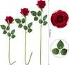 12 Stück Rot Künstliche Rosen, 50 cm Langer Stängel Produktbild-Vorschau 6