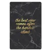 MuchoWow® Mauspad Mousepad Zitate - Sprichwörter - Gold - Produktbild-Vorschau 1