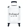 MuchoWow® Koffer Handgepäck Trolley Rollkoffer Kleine Produktbild-Vorschau 1