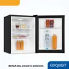 Exquisit Mini Kühlschrank KB60-V-090E schwarz | Kompakt | Produktbild-Vorschau 6