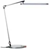 BRILLIANT silberne LED Tischlampe | Schreibtischleuchte mit Produktbild-Vorschau 2