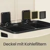 SONGMICS Mülleimer Küche, 2 x 30 Liter, 2 Fächer, Produktbild-Vorschau 8