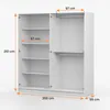 Drehtürenschrank SEVILLA 4D, Schlafzimmer, Kleiderschrank Produktbild-Vorschau 7