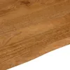 vidaXL Stolová deska se stromovou hranou 90x80x2,5 cm z Náhled obrázku produktu 6
