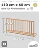 GEUTHER Bettschutzgitter Lissi in Natur | 110 cm | Extra Produktbild-Vorschau 3