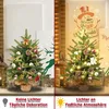 UISEBRT 60 cm mini kunstkerstboom met LED-verlichting, Productafbeelding-voorbeeld 5