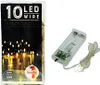 Cepewa LED Lichterkette Batterie Draht 10 Micro LEDs Produktbild-Vorschau 4
