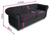 Sofa Chesterfield Asti 3-Sitzer, Couchgarnitur 3-er, Produktbild-Vorschau 5