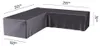 AeroCover Eck-Lounge-Hülle L-form 255x255x100x70cm, Patio Produktbild-Vorschau 27