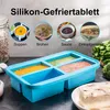 Frischhaltebox,Silikon Gefrierschalen,Gefrierbehälter,für Produktbild-Vorschau 3