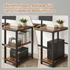 VASAGLE Schreibtisch mit 2 Regale Computertisch 140 x 75 x Produktbild-Vorschau 3