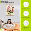 ARTland Leinwandbild Garten Blick III Größe: 60x80 cm Produktbild-Vorschau 3