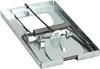 A close-up studio shot of a metal mousetrap against a white background. Produktbild-Vorschau