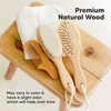 Baby Haarbürste Neugeborene Säugling Holz Babybürste Produktbild-Vorschau 9