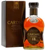A bottle of Cardhu 18 Year Old Single Malt Scotch Whisky and its accompanying box, presented against a white background. Produktbild-Vorschau