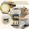 AIYAPLAY Kinderküche aus Holz Spielküche mit Wasserhahn Produktbild-Vorschau 6