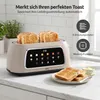 Olvy Toaster 4 Scheiben, Langschlitztoaster, Digitaldisplay Produktbild-Vorschau 6