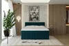 Boxspringbett Doppelbett 180x200, Dunkeltürkis, AVALON, mit Produktbild-Vorschau 3