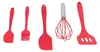 5-teiliges Silikonspatel-Set, DIY-Küchenutensil, Produktbild-Vorschau 2