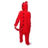 Onesie Kigurumi Pigiama Dinosauro Costume travestimento Anteprima dell’immagine prodotto 3