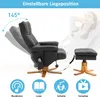 HOMCOM Relaxsessel mit Liegefunktion Massagesessel mit Produktbild-Vorschau 5